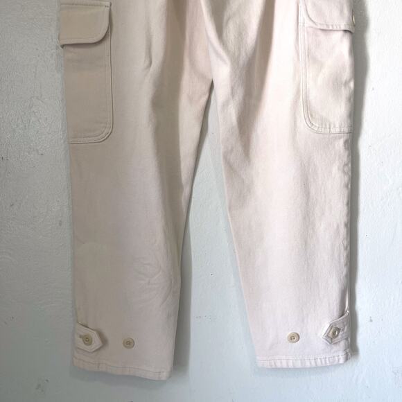 ARITZIA WILFRED FREE Modern High Waisted Twill Cargo Pants Size 2 - Picture 6 of 12